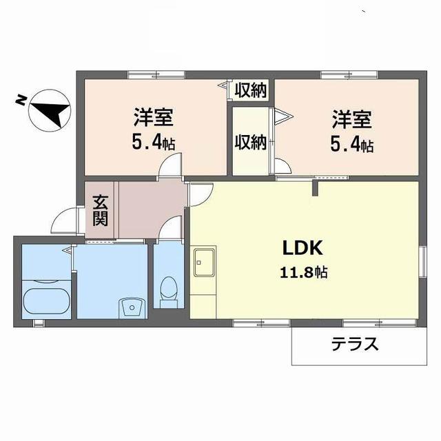 ベルドミールの間取り