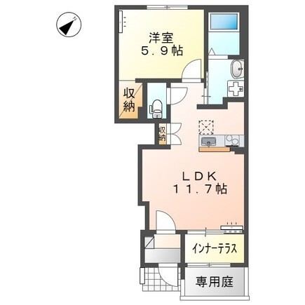 クレドール　ステラの間取り