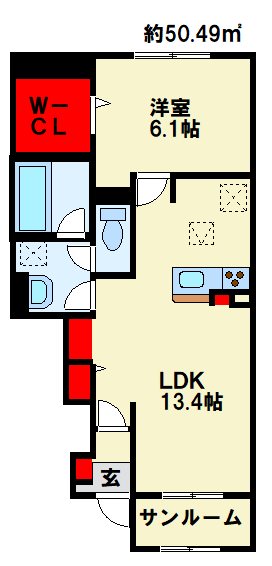 ベンティスカの間取り