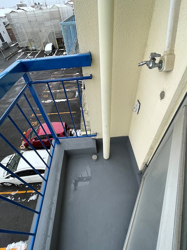 眺望　洗濯機置場