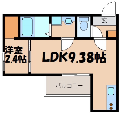 セブンプロート海田町栄町の間取り