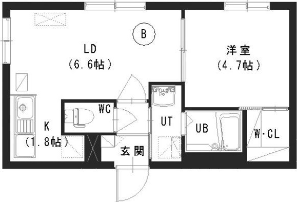 シティレジデンス北34条の間取り