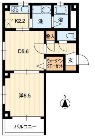 チェリッシュコートの間取り