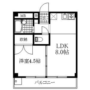 ラポールTの間取り