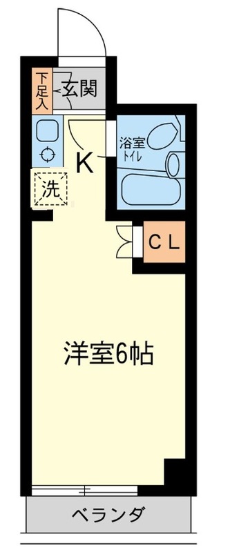 八王子市小比企町のマンションの間取り