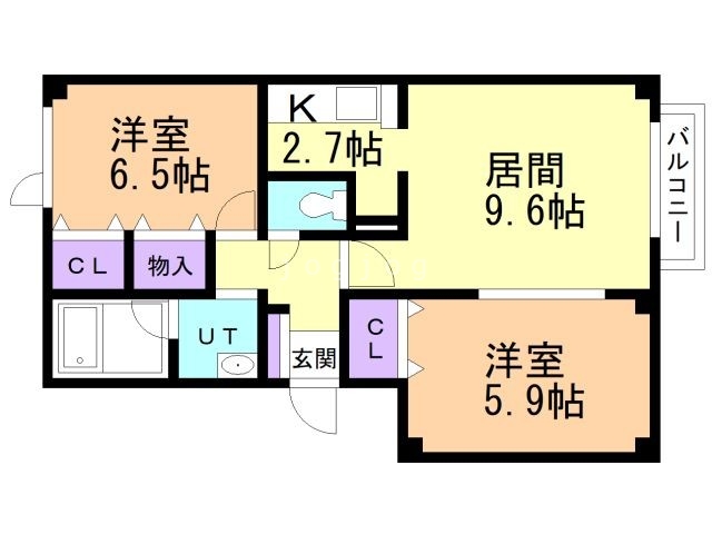 タカノハIIIの間取り