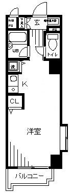 大和市南林間のマンションの間取り