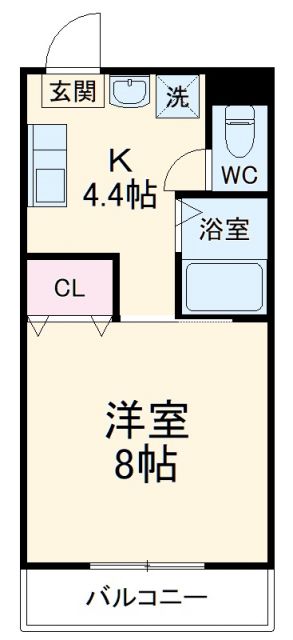 グリーングラスの間取り