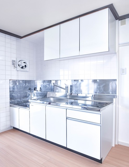 キッチン　コンパクトながら使いやすいキッチン