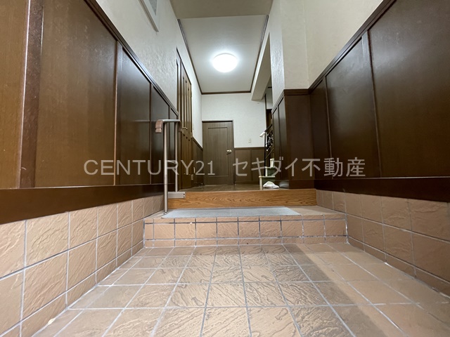 玄関　広い玄関