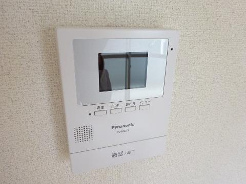 ジャルダン平田　セキュリティ　カメラ付インターホン