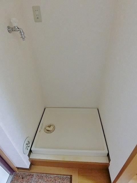 洗面設備　室内洗濯機置場