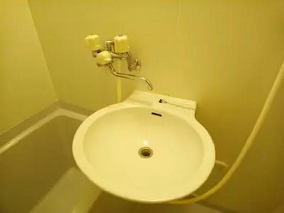 洗面設備　他号室のお写真です