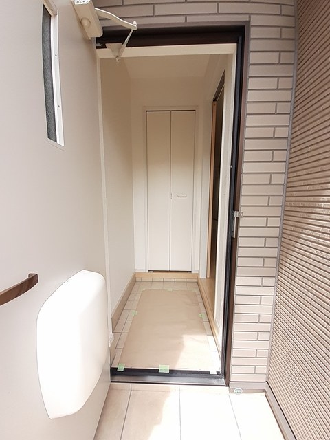玄関　毎日通る玄関はこちらです
