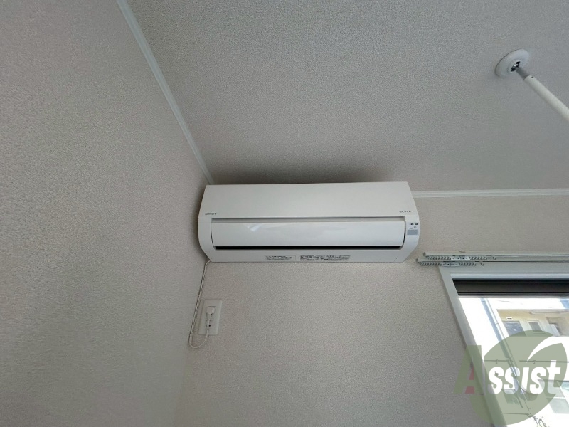 その他設備　エアコンが付いているので入居日から快適に過ごせますね。