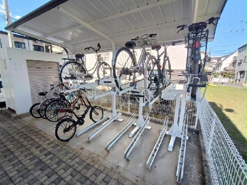 その他共有部分　自転車置き場です。
