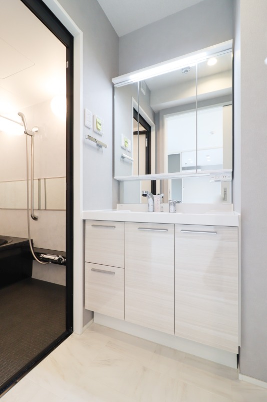 洗面設備　図面と現状に相違がある場合には現状を優先