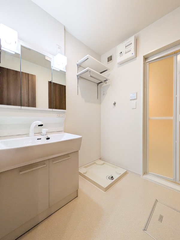 洗面設備　図面と現状に相違がある場合には現状を優先