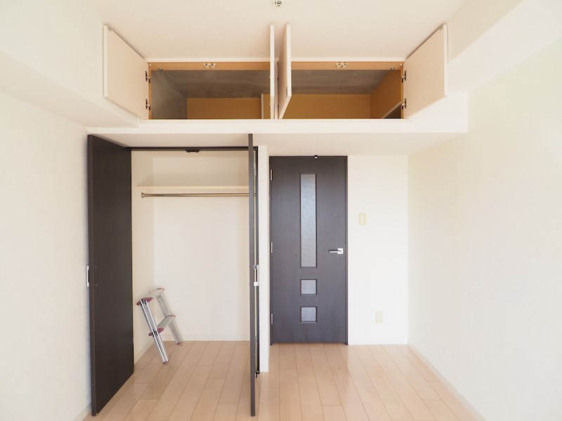 収納　奥行のある収納。