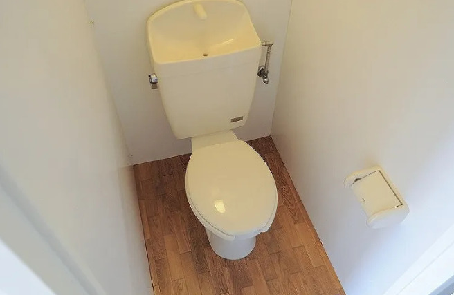 トイレ　トイレもきれいです