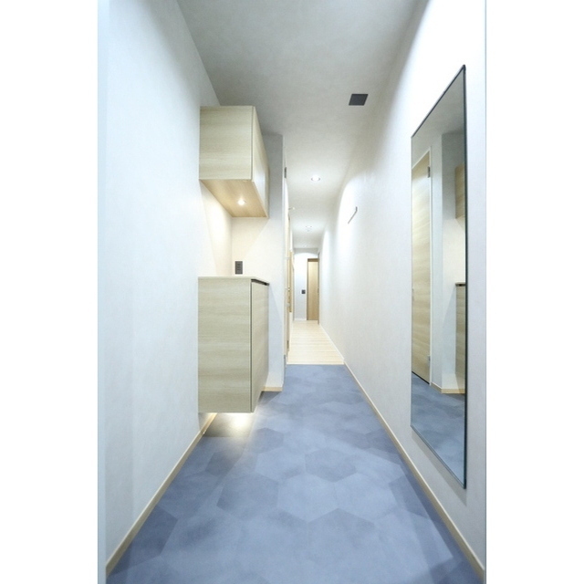 玄関　土間スペース広々