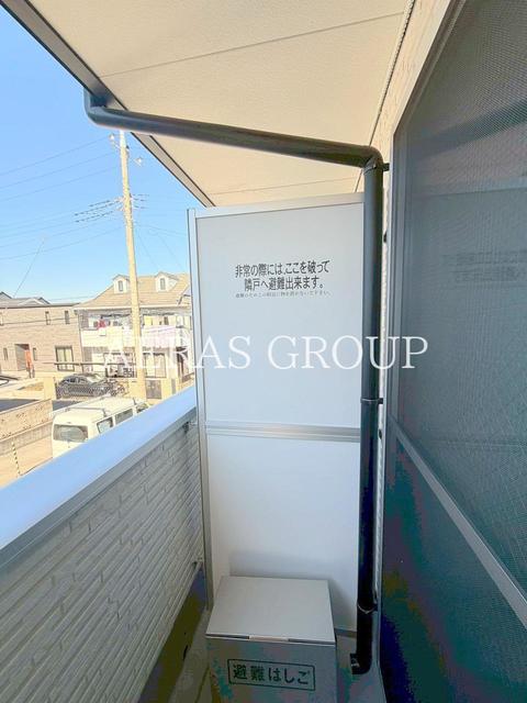 バルコニー　同タイプ別部屋