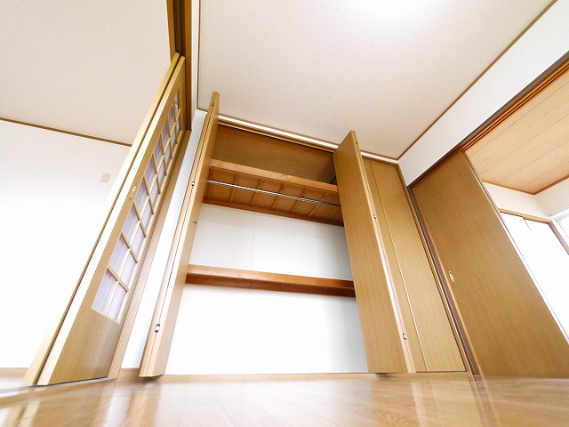 収納　ちょっとした収納スペースも充実しています