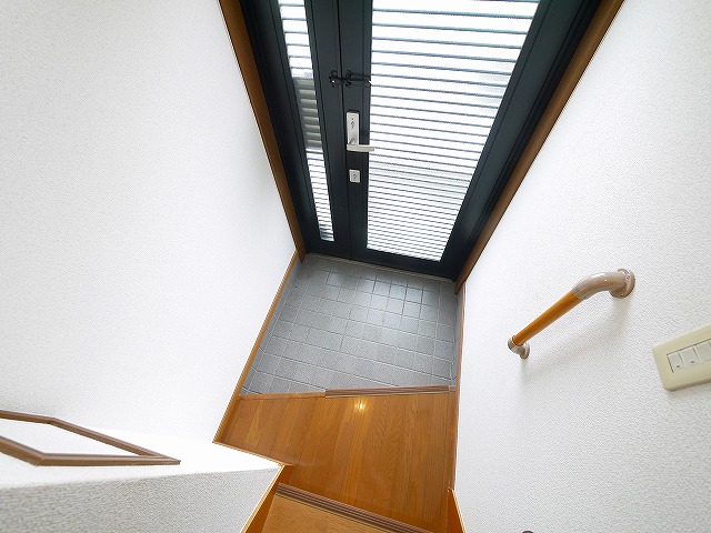 玄関　毎日通る玄関はこちらです