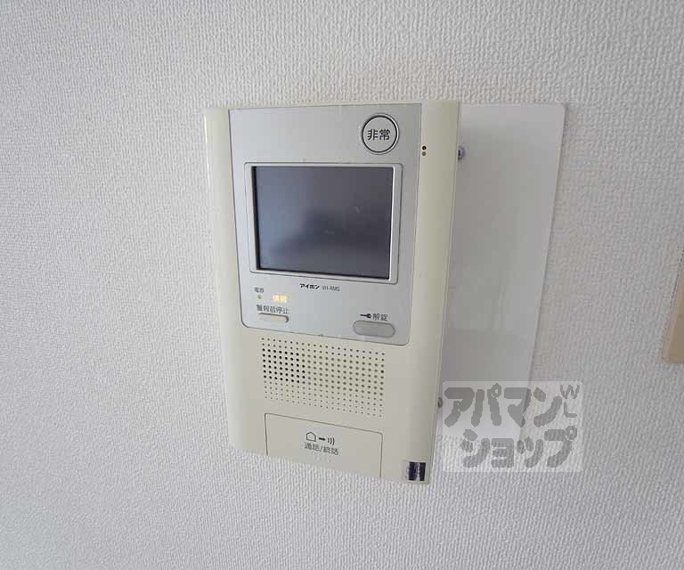 セキュリティ　来客者が分かるので安心ですね・