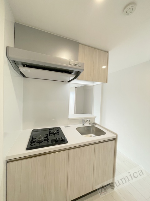 キッチン　２口システムキッチンでお料理楽しく♪♪