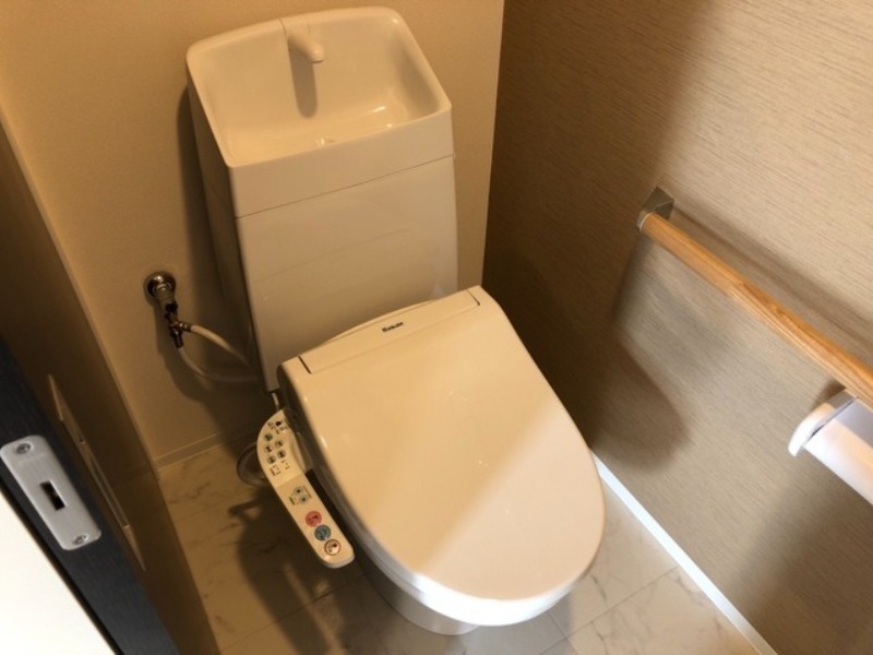 トイレ　図面と現状に相違がある場合には現状を優先