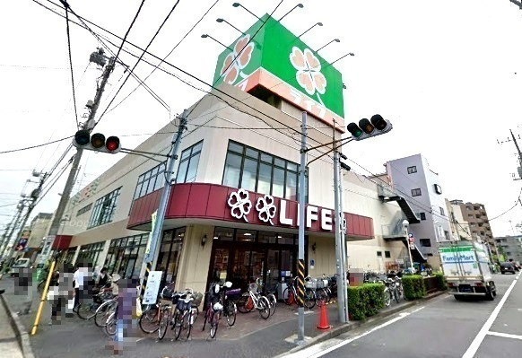 スーパー　ライフ（スーパー）まで470m