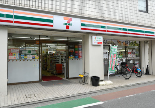コンビニ　セブン-イレブン 南大井浜川店（コンビニ）まで562m