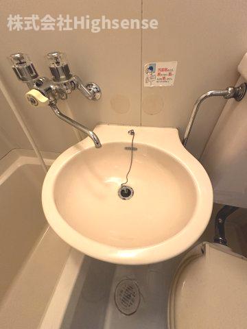 洗面設備　広い洗面スペース