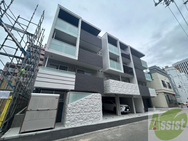 建物外観　「ブランシャールＮＡＫＡＪＩＭＡ　ＰＡＲＫ　ＦＲＯＮＴ」