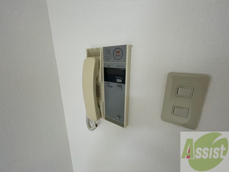 セキュリティ　インターホンは通話ができるので急な訪問があっても安心です