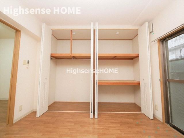 収納　ちょっとした収納スペースも充実しています