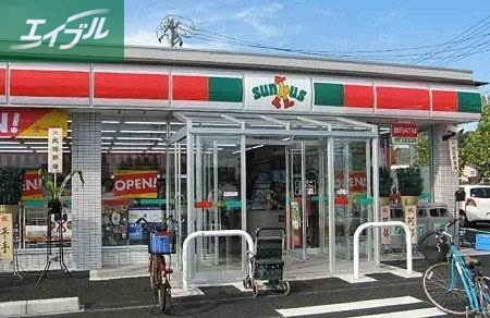 コンビニ　サンクス岡山清心女子大前店（コンビニ）まで116m