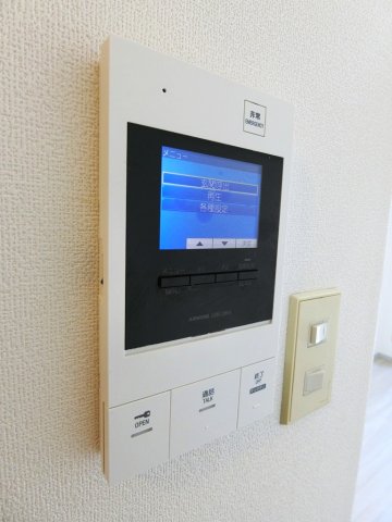セキュリティ　モニター付きインターホン