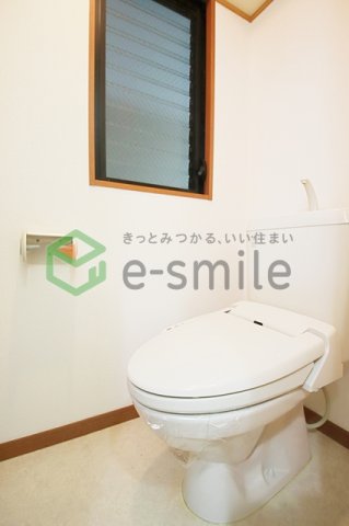 トイレ　ゆったりとした空間のトイレです