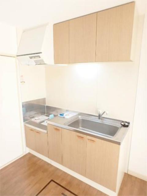 キッチン　３口ガスコンロ設置可