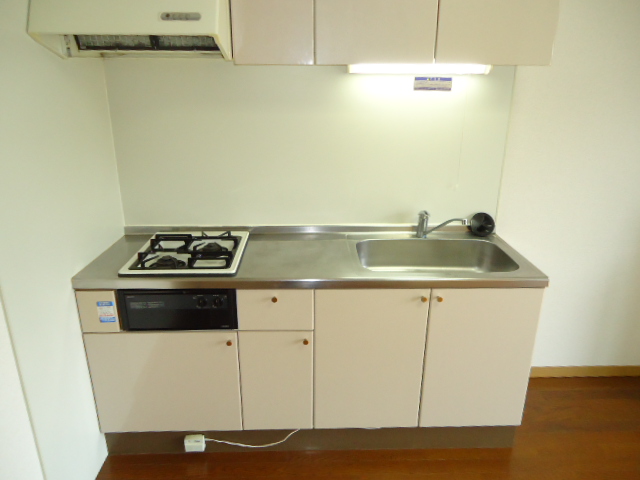 キッチン　ガスコンロ２口