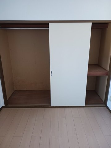 収納　たっぷりとした収納スペースです