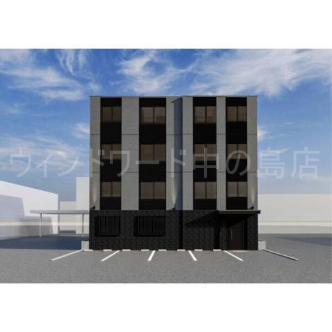 建物外観　完成予想パース