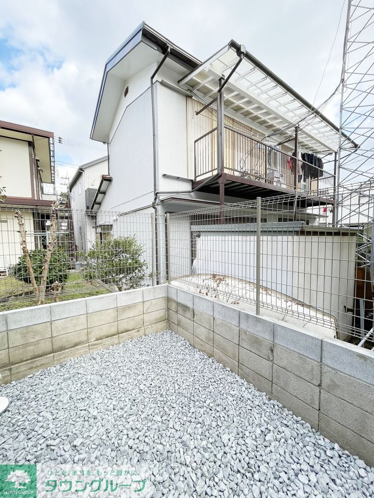 バルコニー　庭