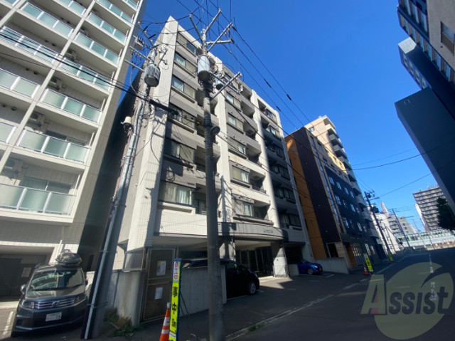 建物外観　札幌市中央区南３条西「ランビード」