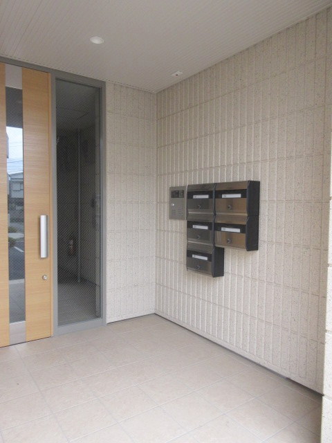 エントランス　へーベルメゾンのペット共生マンション　オートロック付