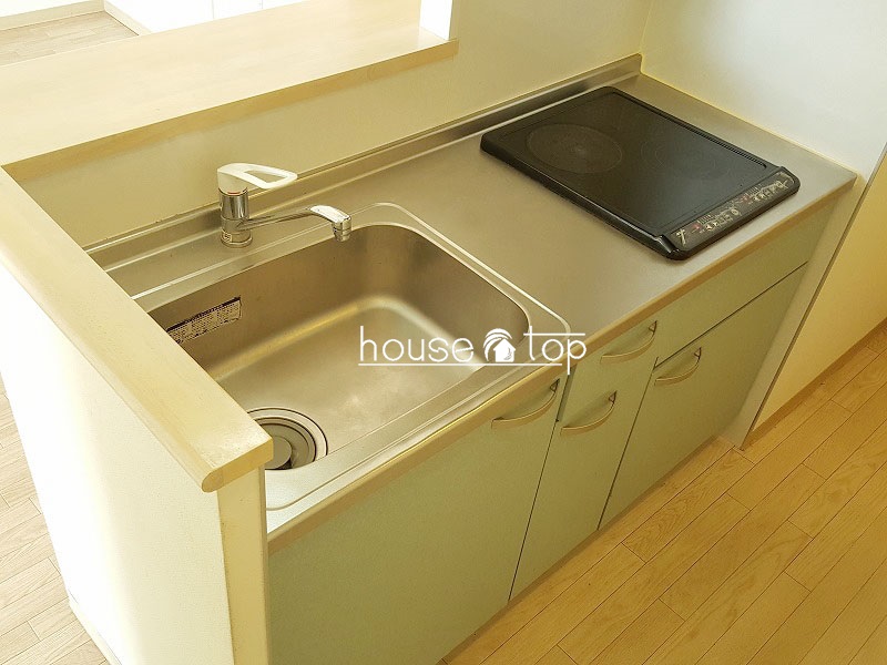 キッチン　2口ＩＨコンロ付きシステムキッチン！