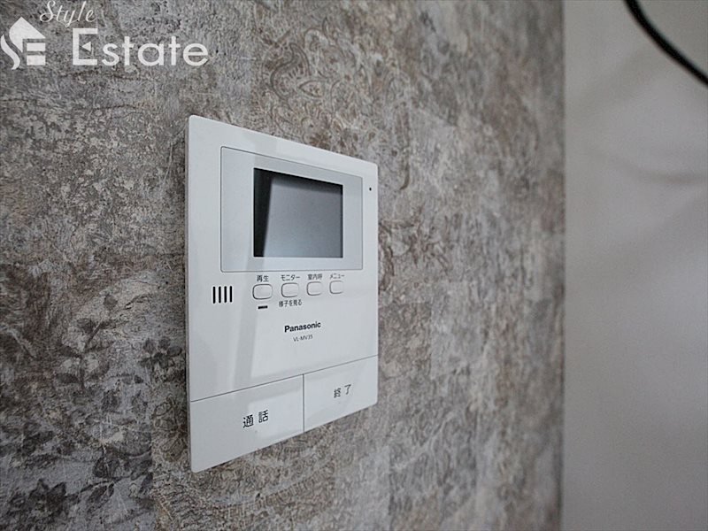 セキュリティ　モニター付きインターホン