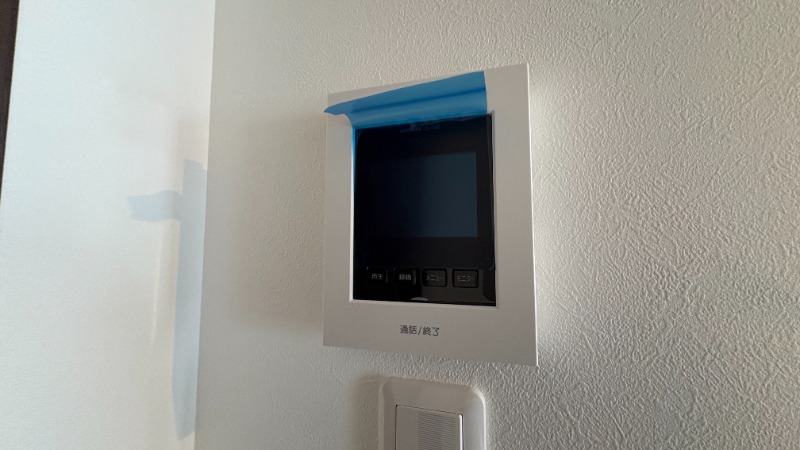 セキュリティ　モニター付きインターホン